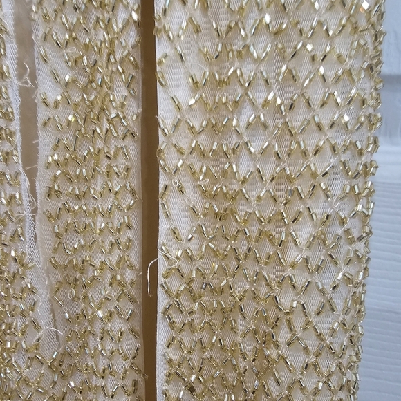 Mac Duggal Beaded Gold Gown - Picture 12 of 12